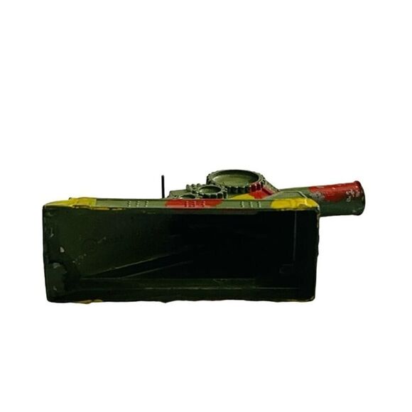 Vintage Barclay Manoil WW1 Hallow Cast Toy Cannon Lead Camo Cannon - Picture 6 of 7